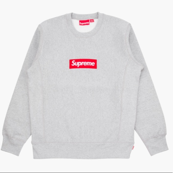 supreme box logo crewneck sweatshirt